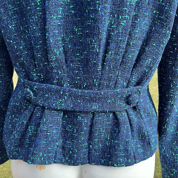 Danny & Nicole textured tweed jacket 8 - Picture 5 of 11